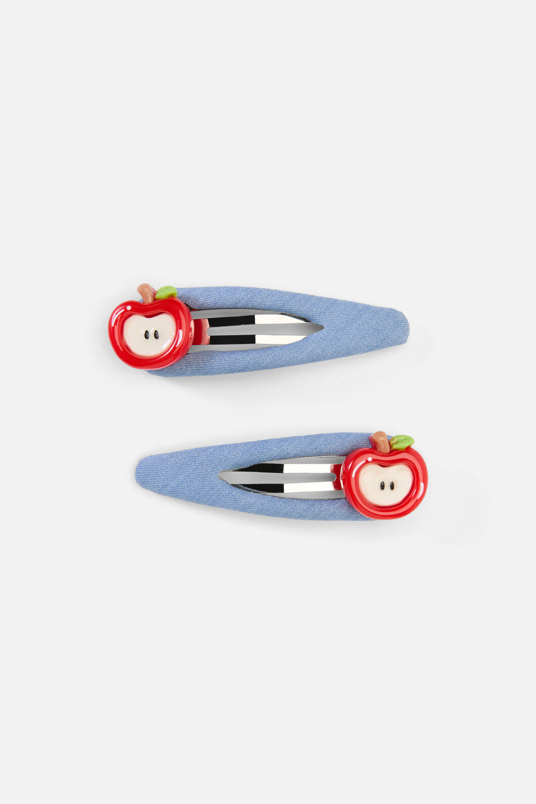 Princess Highway - Apple Hair Clip Set - red