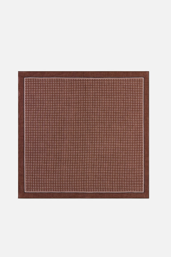 Princess Highway - Chocolate Polka Dot Scarf - chocolate