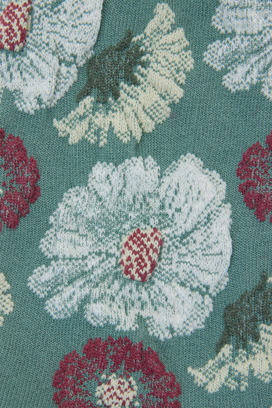 Princess Highway - Flower Garden Sock - green