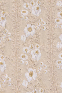 Princess Highway - Floral Frill Sock - khaki