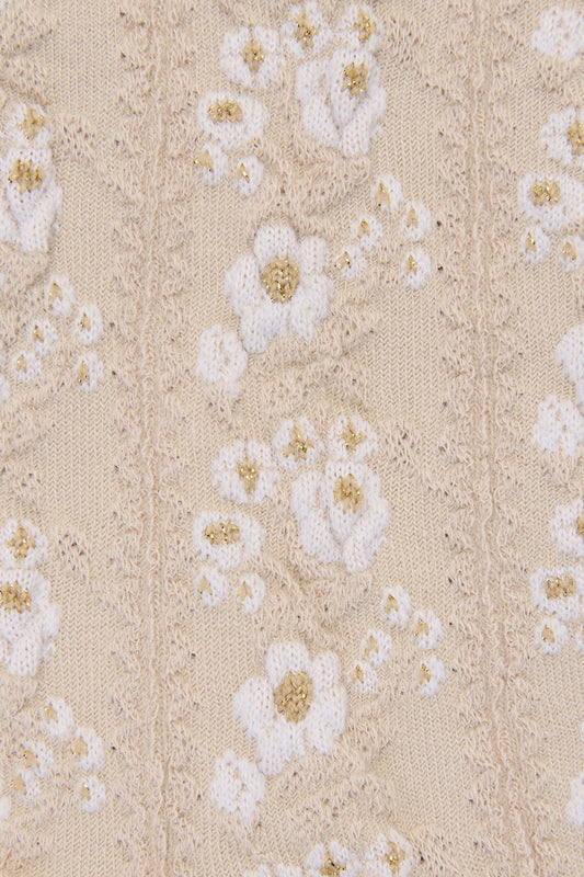 Princess Highway - Floral Frill Sock - khaki