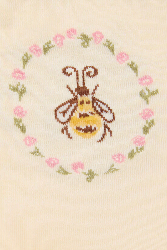 Princess Highway - Honey Bee Sock - cream