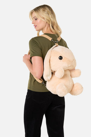 Princess Highway - Cream Rabbit Backpack - cream