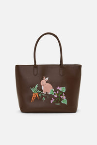 Princess Highway - Lola Rabbit Tote - chocolate
