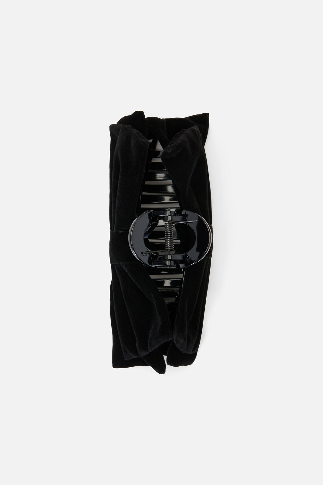 Princess Highway - Black Velvet Claw Clip - black