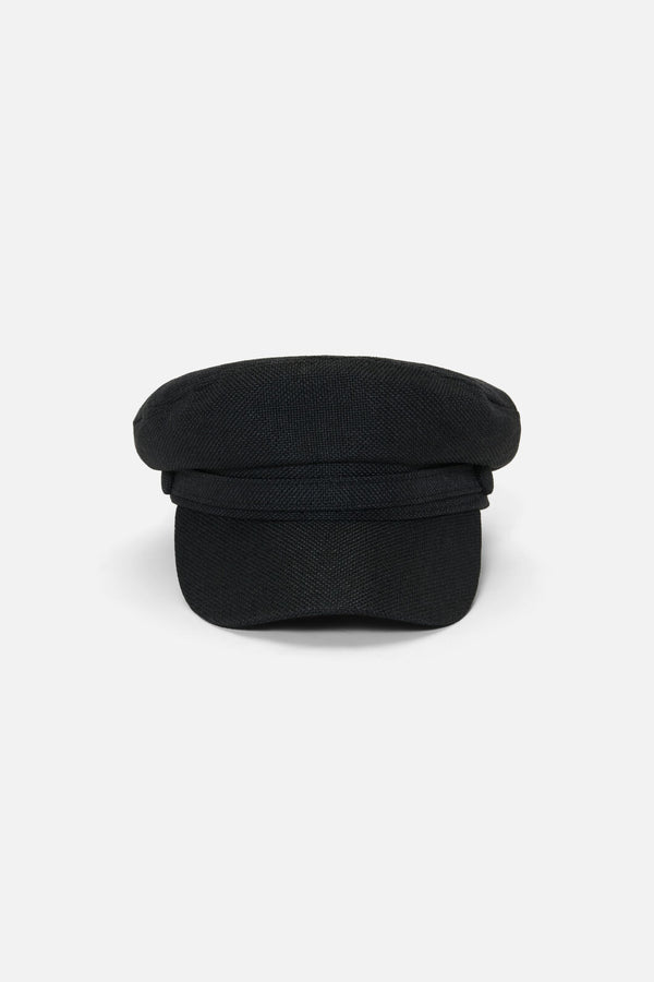 Princess Highway - Black Button Page Hat - black