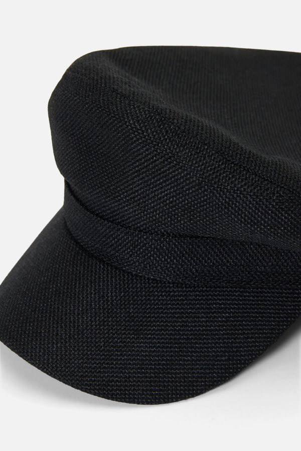 Princess Highway - Black Button Page Hat - black