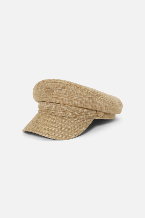 Princess Highway - Tan Button Page Hat - tan