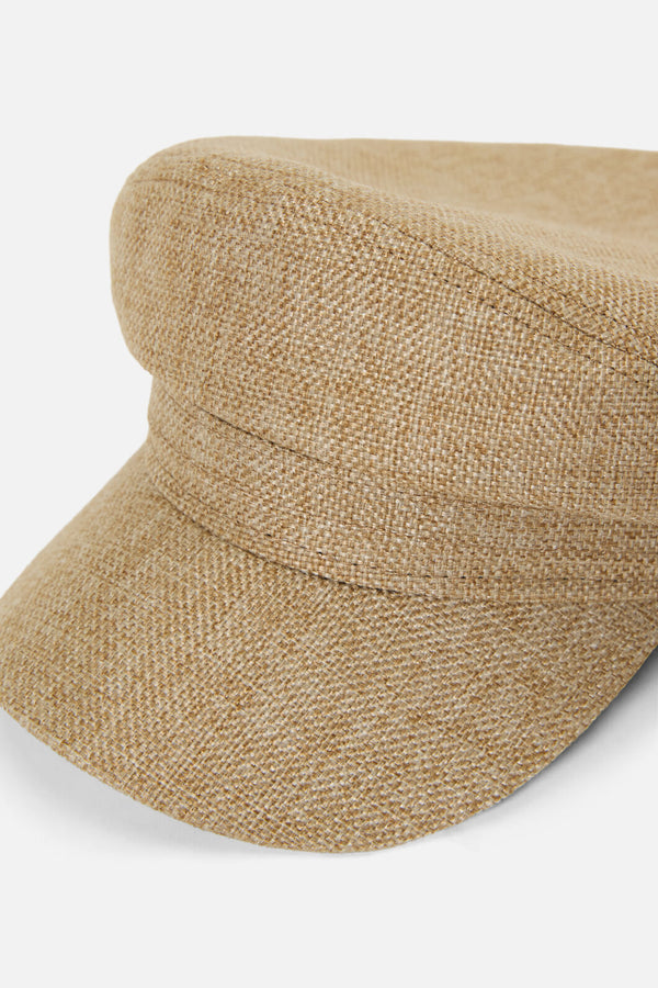 Princess Highway - Tan Button Page Hat - tan