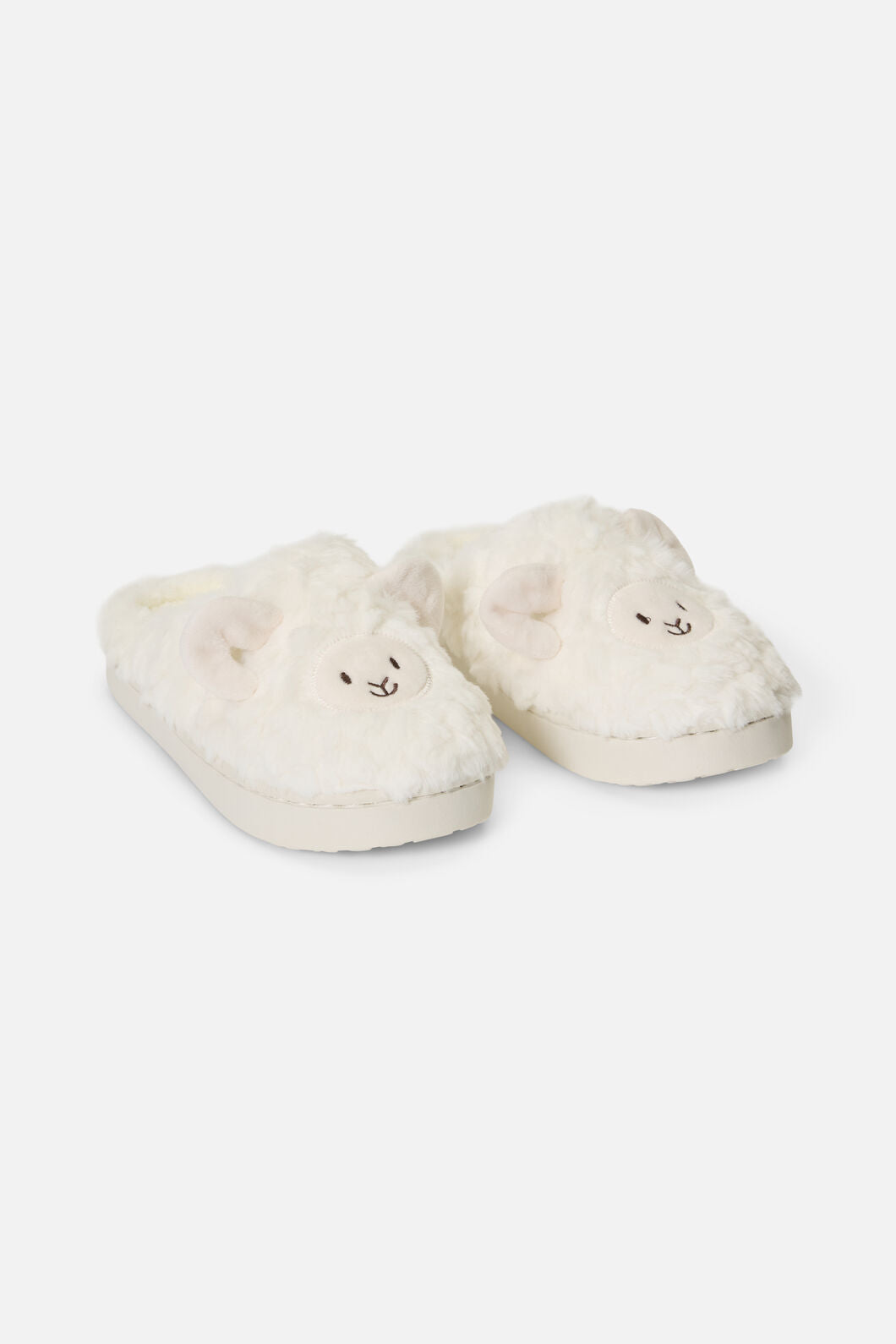 Princess Highway - Sheep Slippers - white