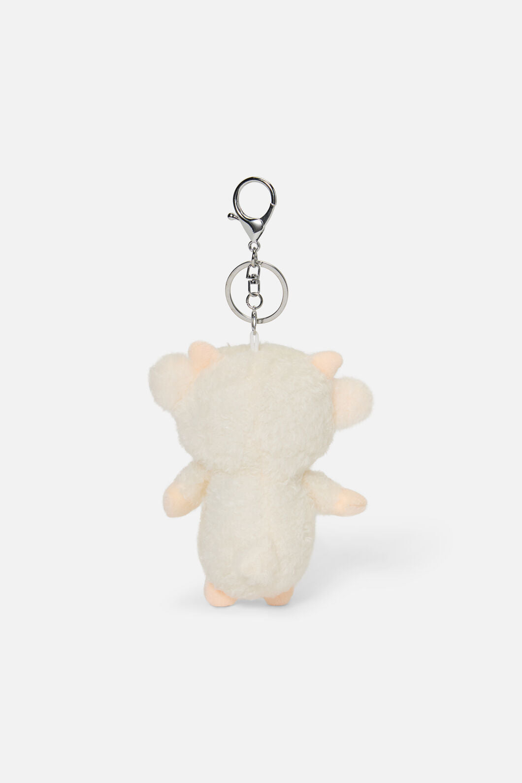 Princess Highway - Sheep Plush Bag Charm - white