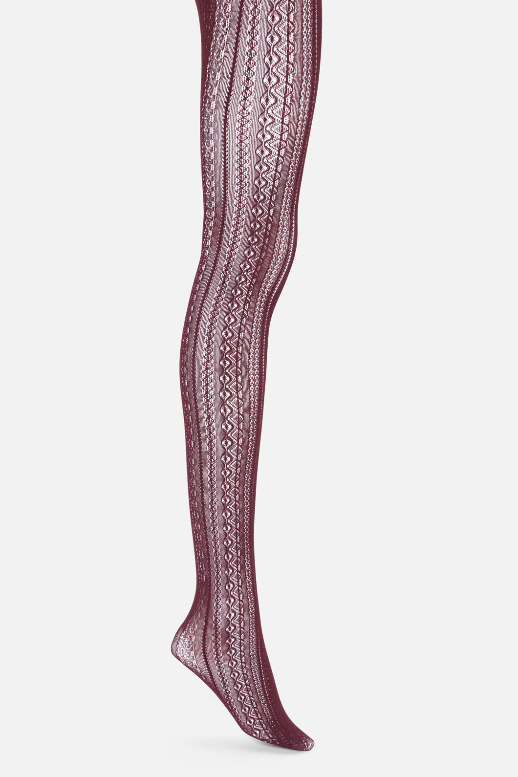 Princess Highway - Plum Lacey Tights - plum