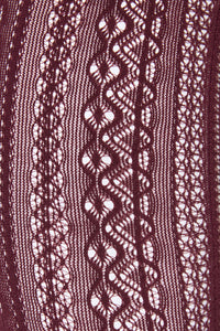 Princess Highway - Plum Lacey Tights - plum