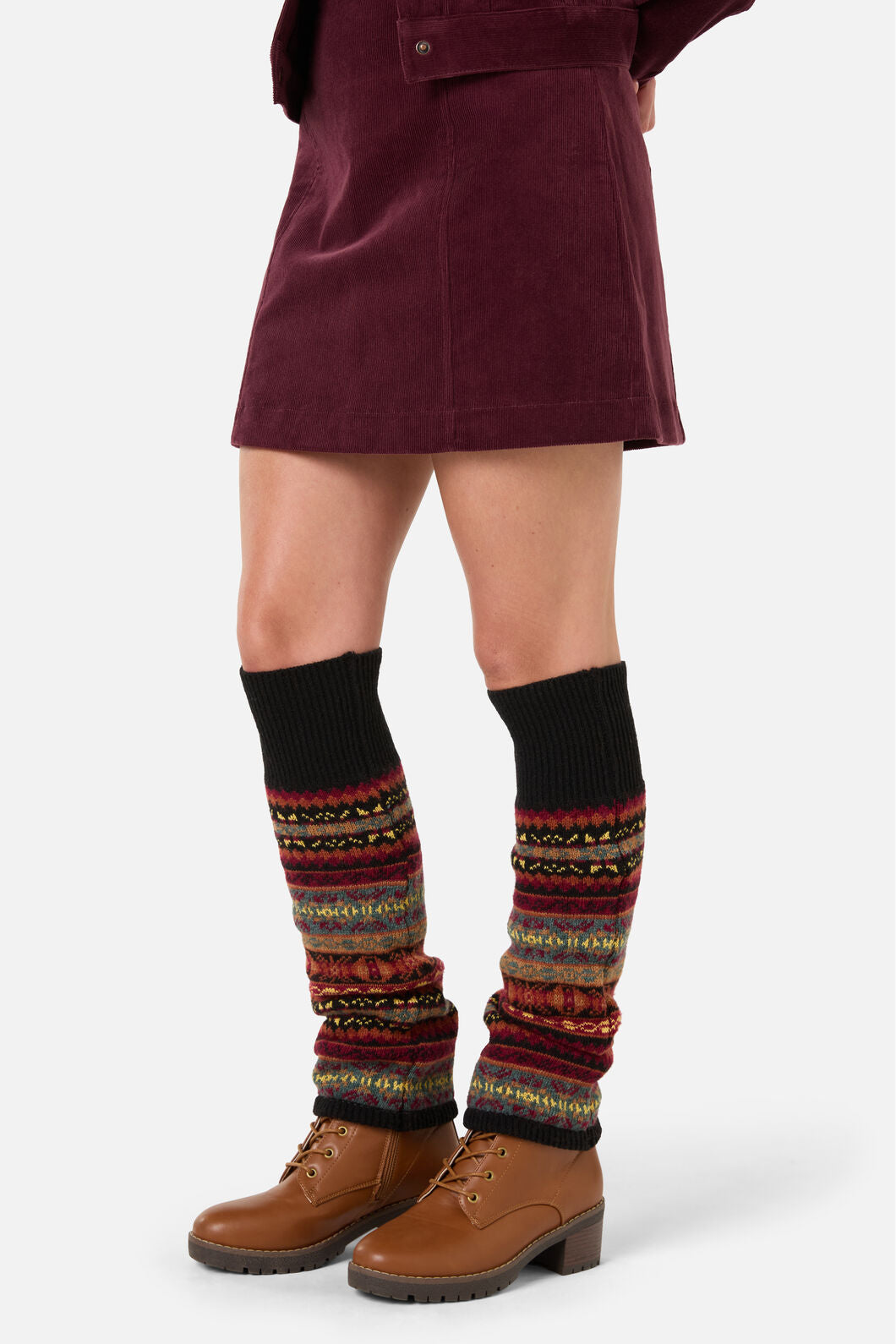 Princess Highway - Black Nordic Leg Warmers - black