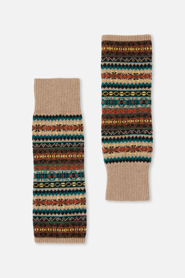 Princess Highway - Tan Nordic Leg Warmers - tan