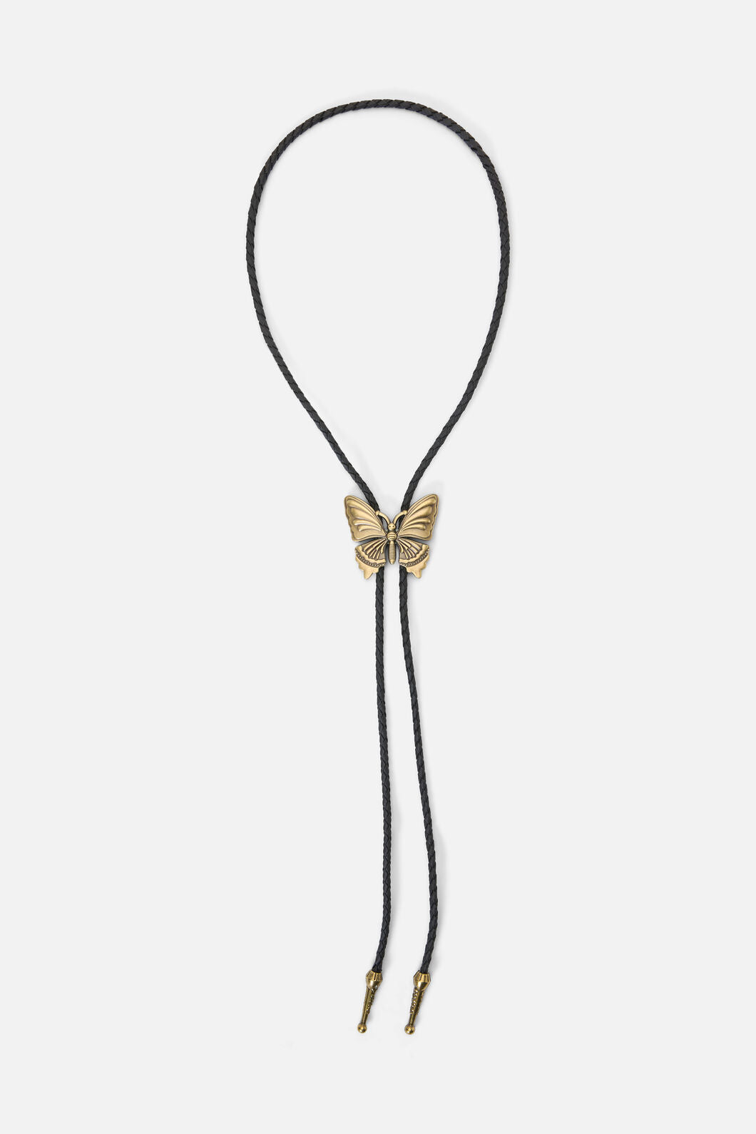 Princess Highway - Butterfly Bolo Tie - black