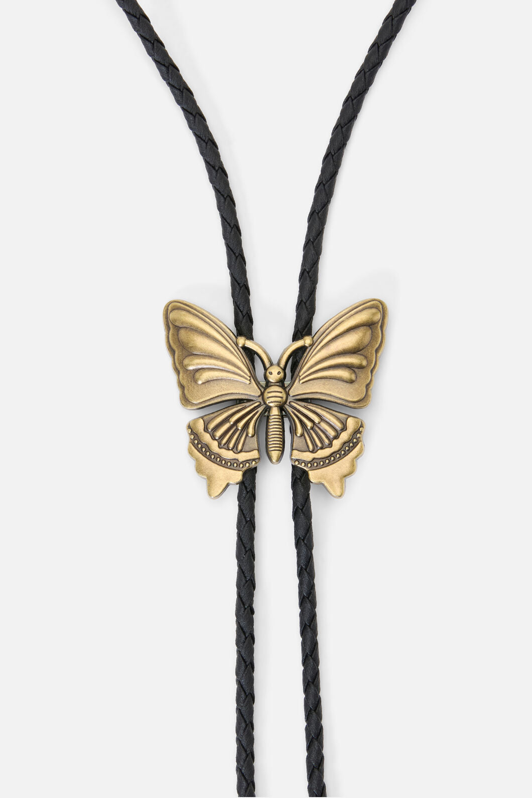 Princess Highway - Butterfly Bolo Tie - black