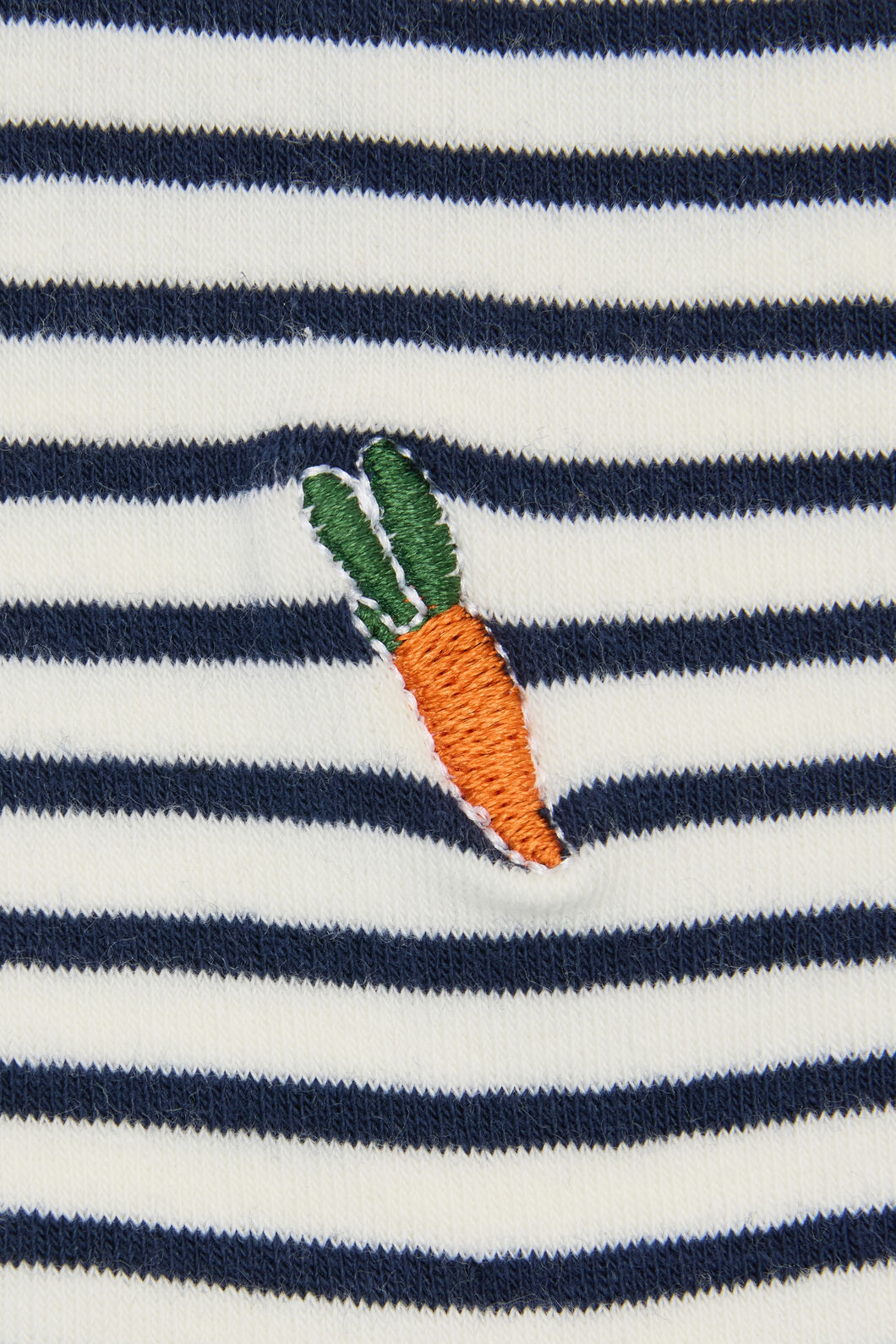 Princess Highway - Carrot Striped Sock - cream
