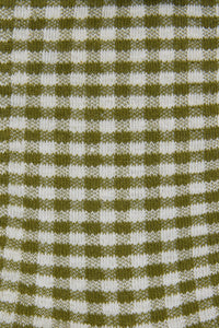 Princess Highway - Olive Check Ankle Sock - olive