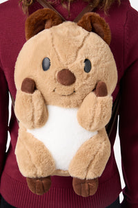 Princess Highway - Plush Quokka Backpack - tan