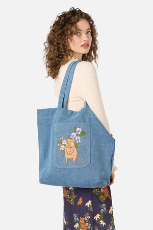 Princess Highway - Quokka Denim Tote - denim