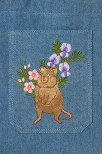 Princess Highway - Quokka Denim Tote - denim