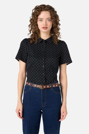 Princess Highway - Chocolate Daisy Belt - chocolate