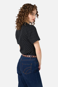 Princess Highway - Chocolate Daisy Belt - chocolate