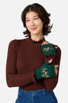 Princess Highway - Duck Embroidered Gloves - green