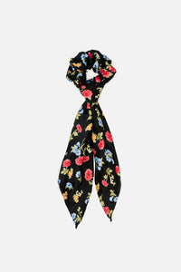 Princess Highway - Winona Scarf Scrunchie - black