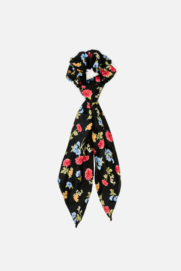 Princess Highway - Winona Scarf Scrunchie - black