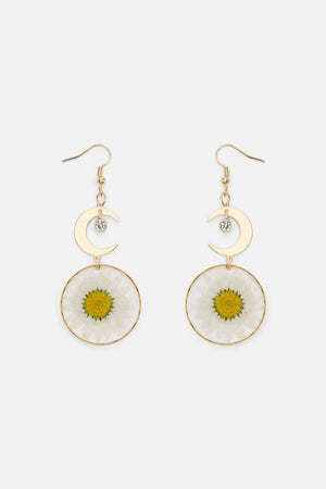 Princess Highway - Daisy Luna Drop Earrings - gold