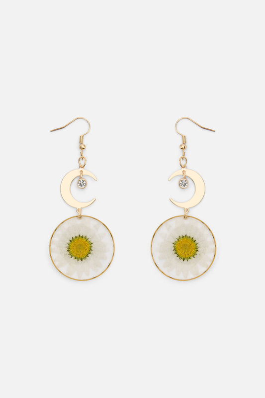 Princess Highway - Daisy Luna Drop Earrings - gold