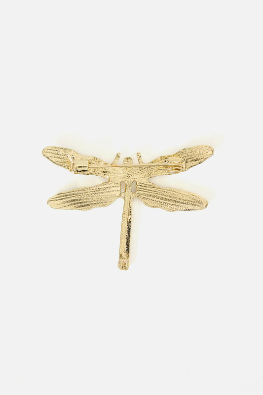 Princess Highway - Dragonfly Sparkle Brooch - multi