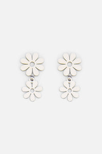 Princess Highway - Sixties Daisy Earrings - silver