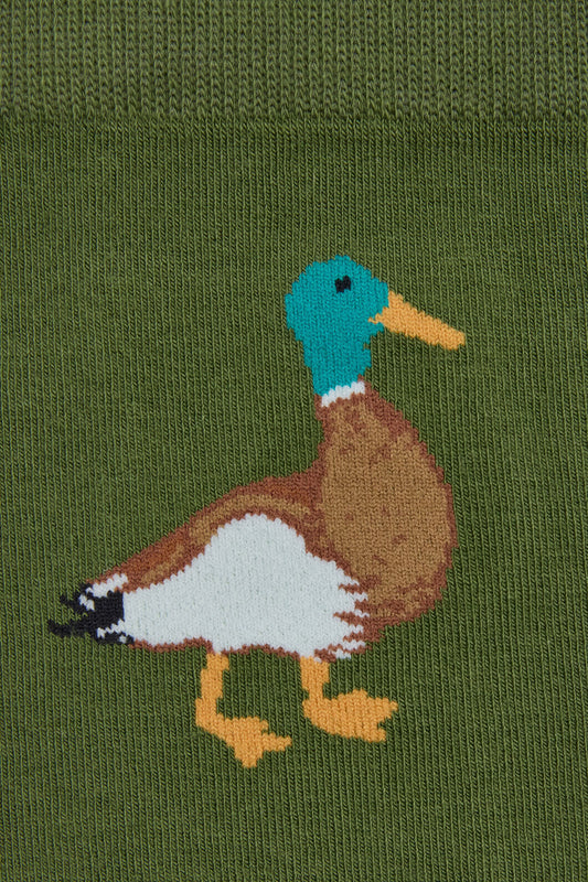 Princess Highway - Duck Sock - green