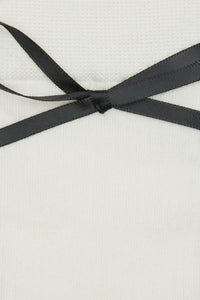 Princess Highway - White Knee High Bow Socks - white