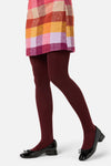 Princess Highway - Plum Plain Tights - plum