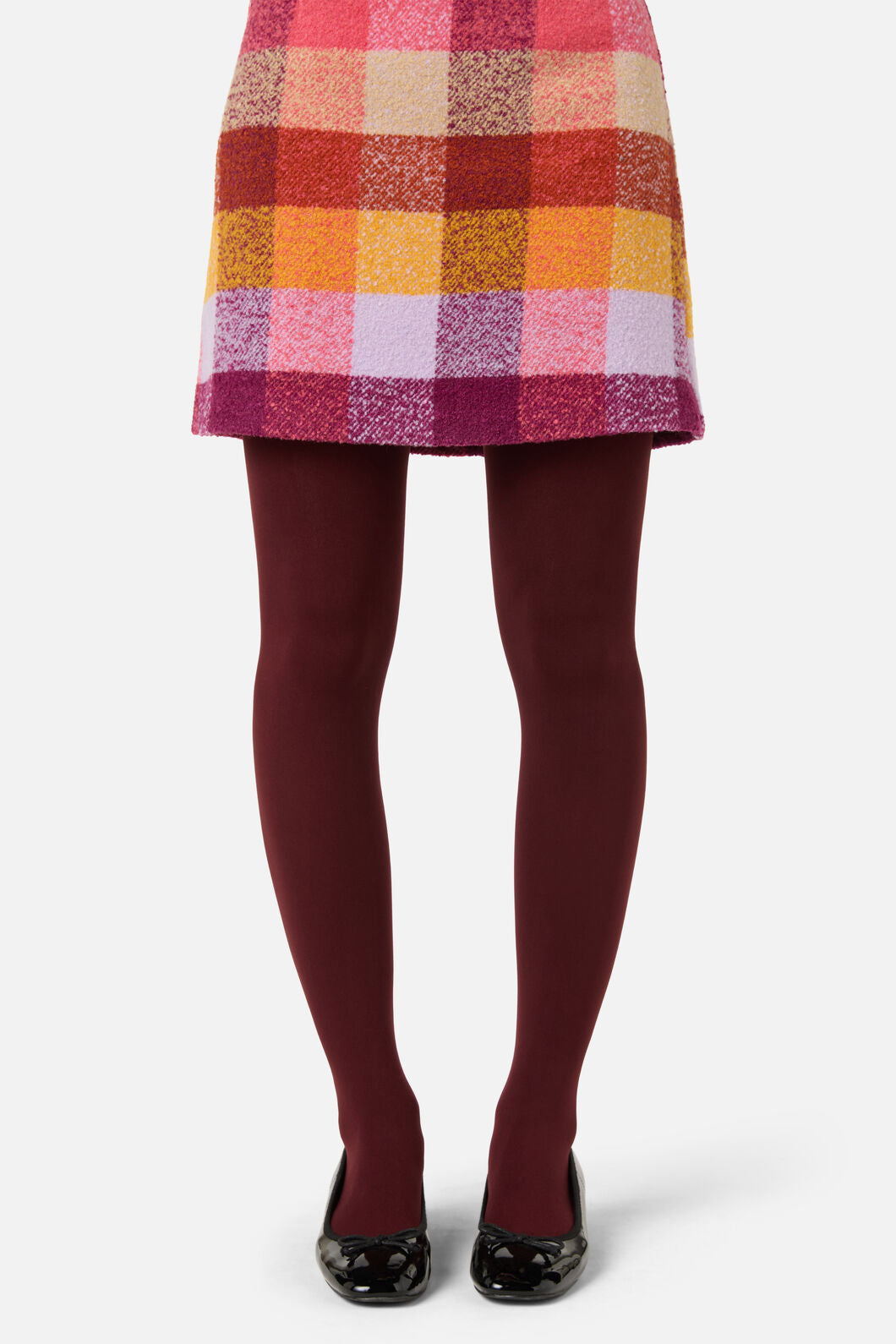 Princess Highway - Plum Plain Tights - plum