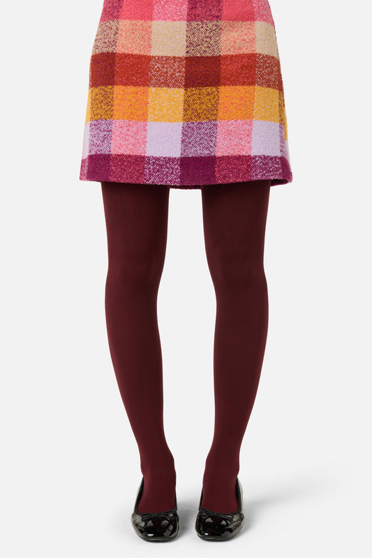 Princess Highway - Plum Plain Tights - plum