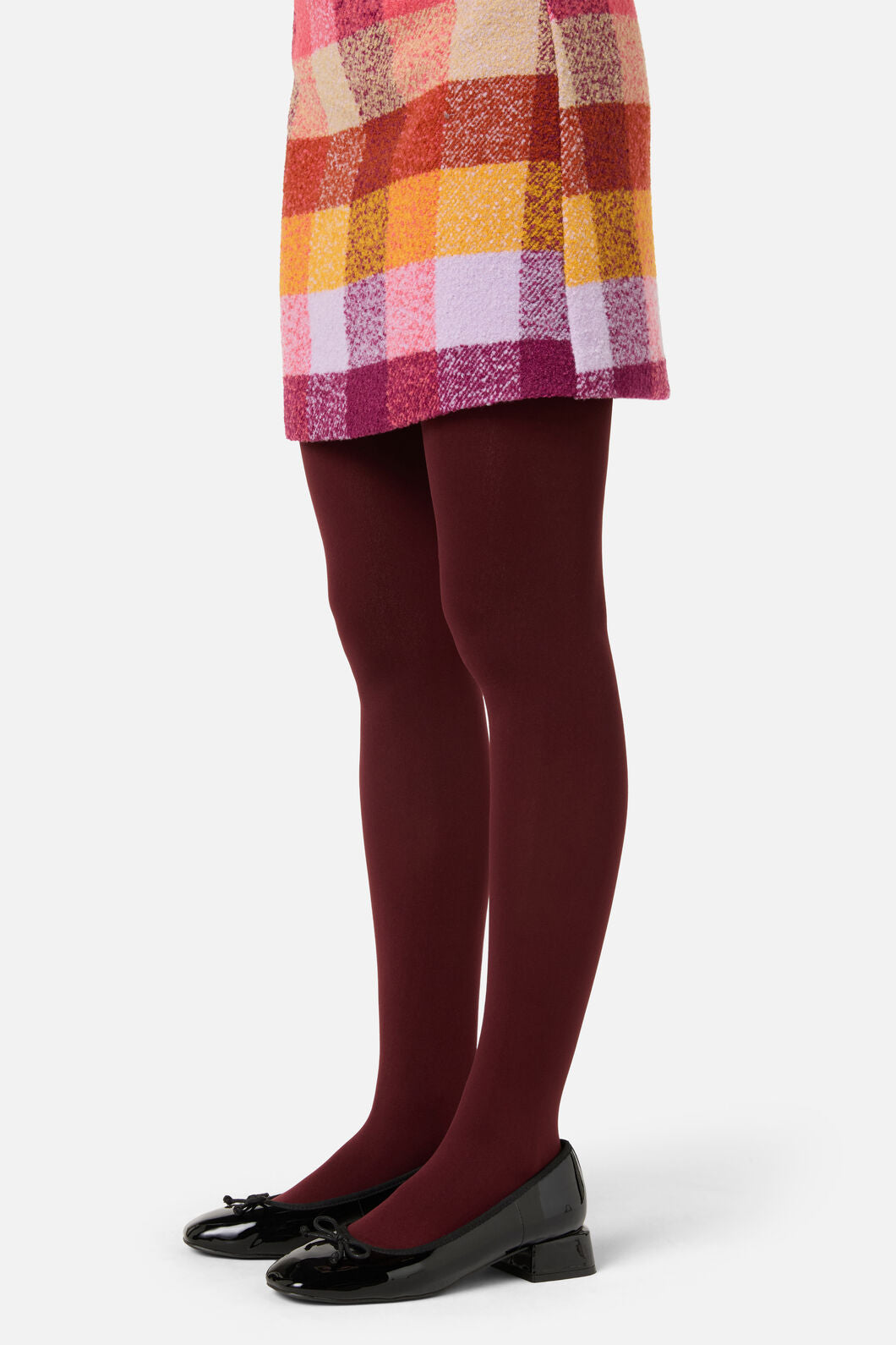 Princess Highway - Plum Plain Tights - plum