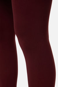 Princess Highway - Plum Plain Tights - plum