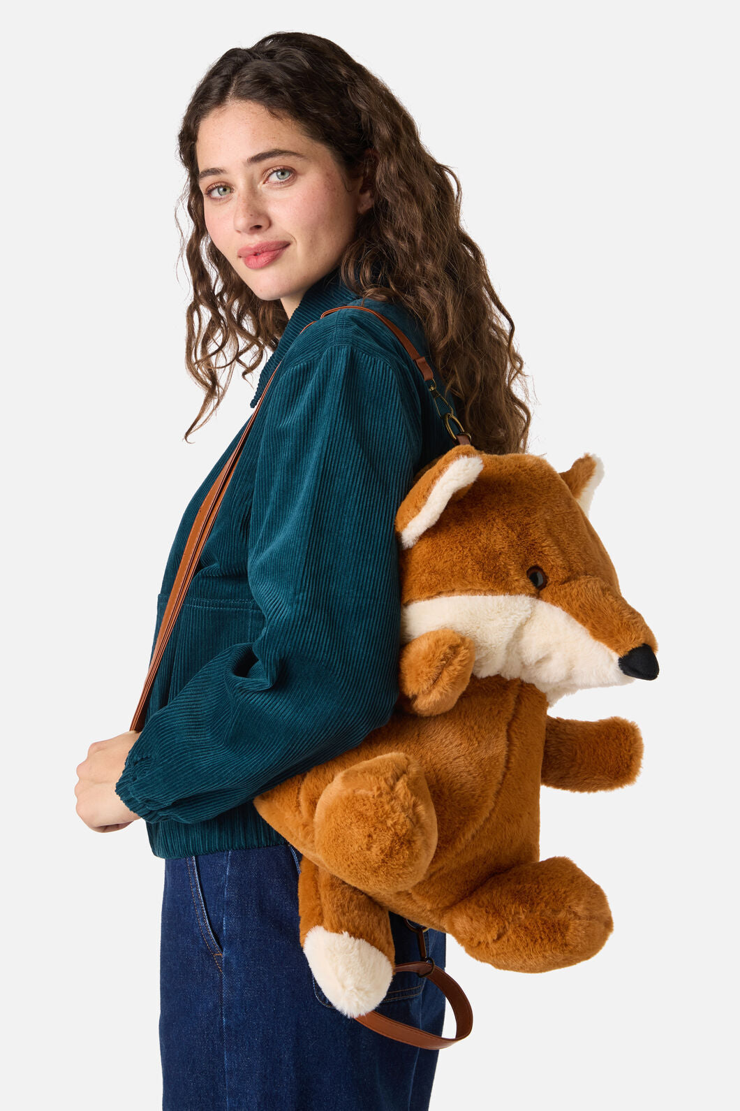 Princess Highway - Plush Fox Backpack - tan