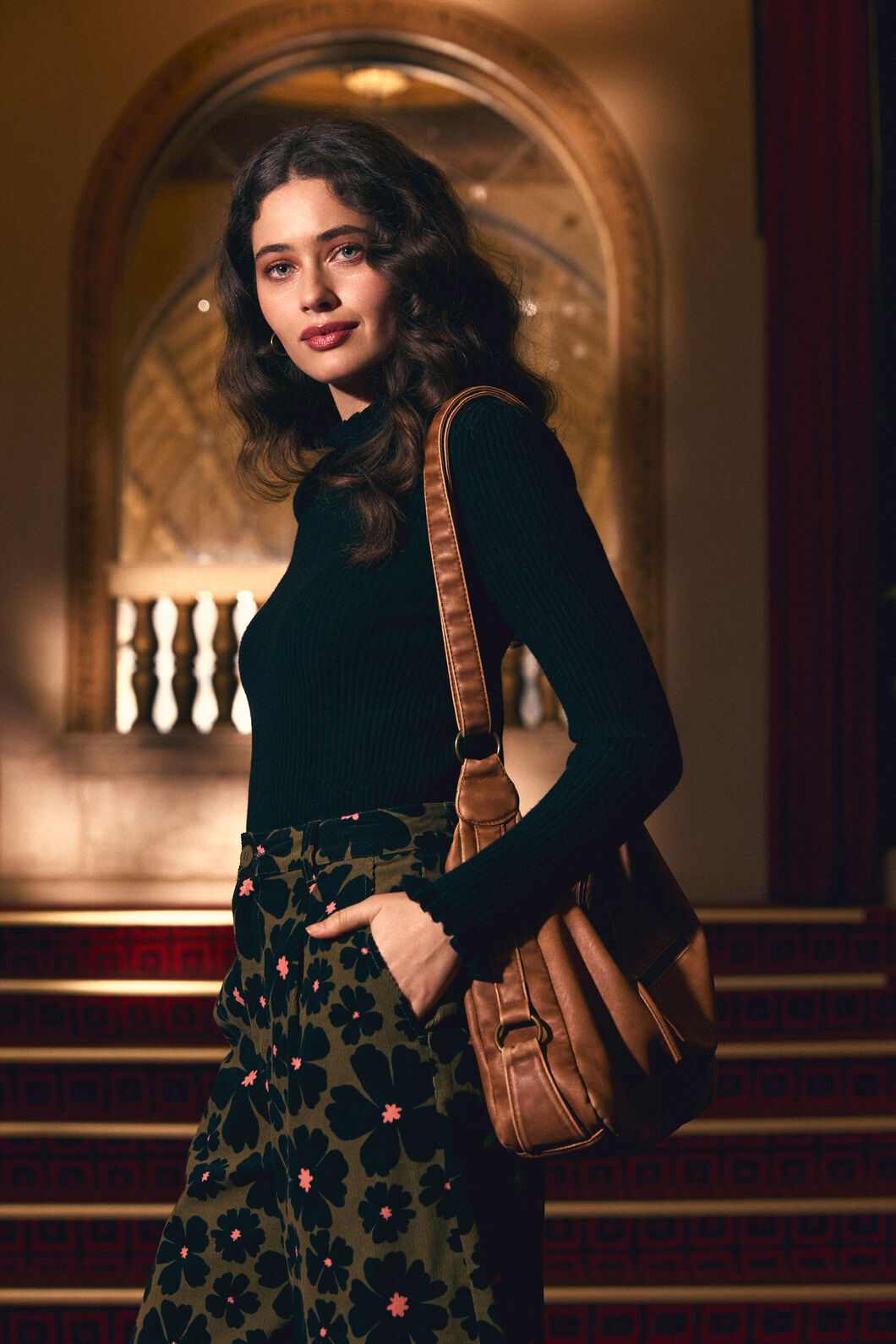 Princess Highway - Vintage Look Slouch Bag - tan