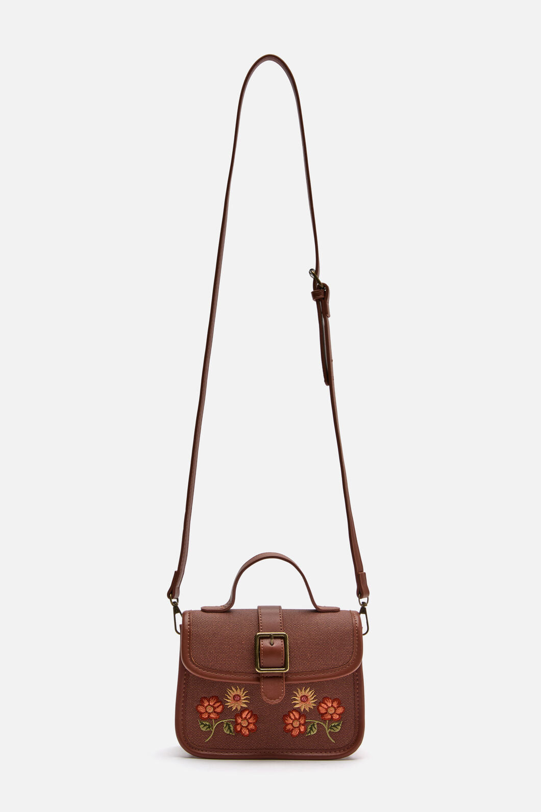 Princess Highway - Winter Floral Bag - chocolate