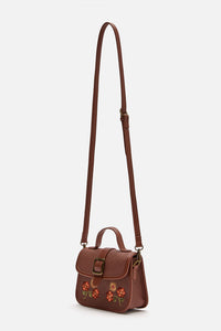 Princess Highway - Winter Floral Bag - chocolate