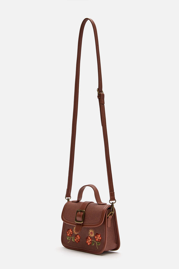 Princess Highway - Winter Floral Bag - chocolate