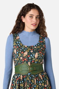 Princess Highway - Stud Waist Belt - olive