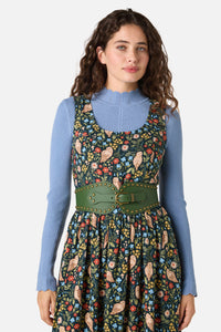 Princess Highway - Stud Waist Belt - olive