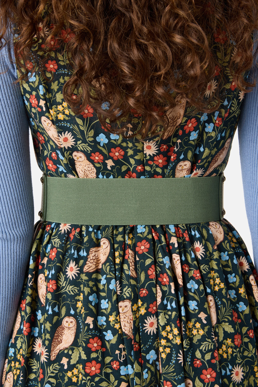 Princess Highway - Stud Waist Belt - olive